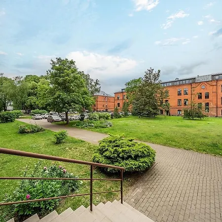 Historic Red Brick Loft Near Center Apartament Kowno